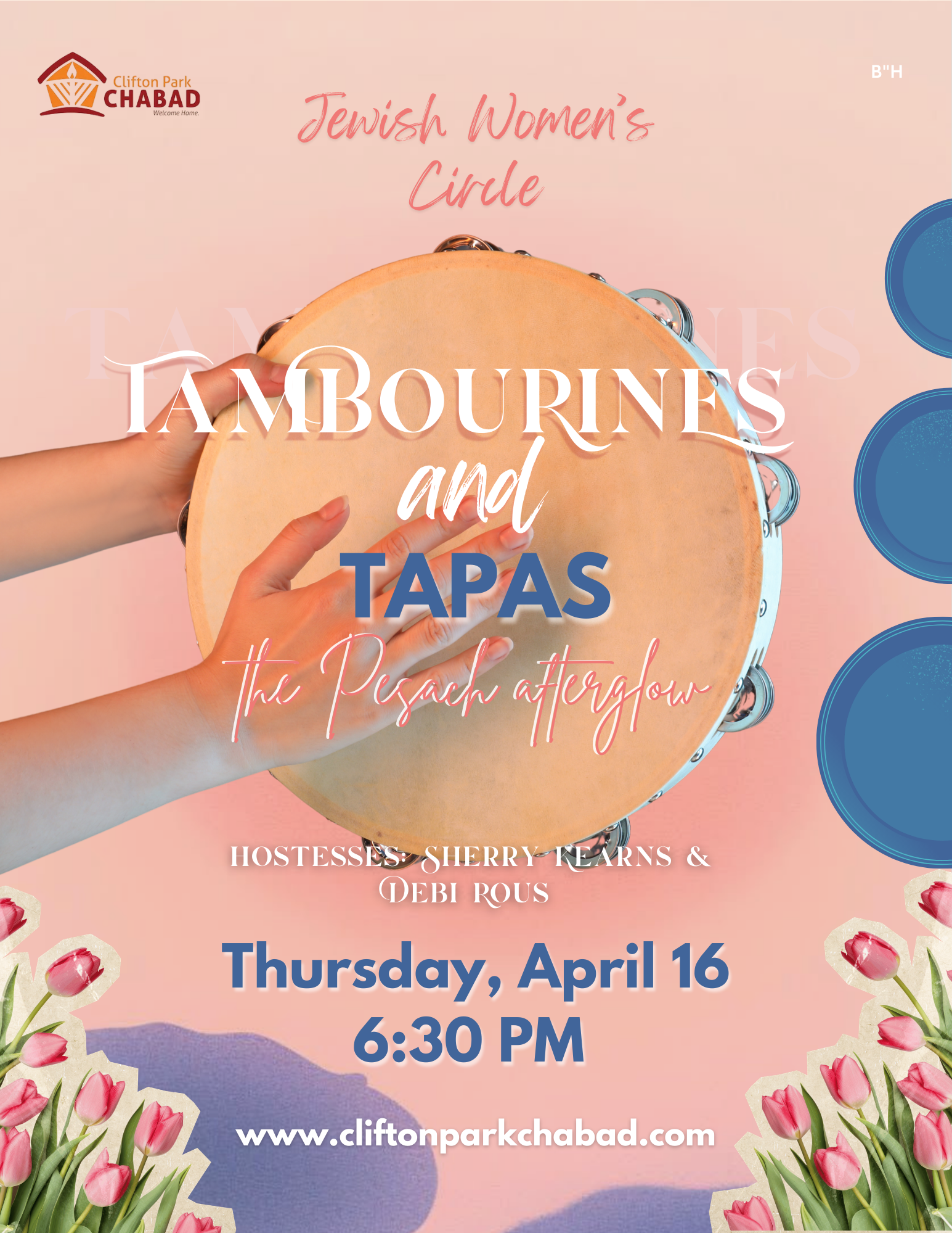 JWC Tambourines and Tapas Flyer