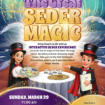 The Great Seder Magic 2026 Flyer